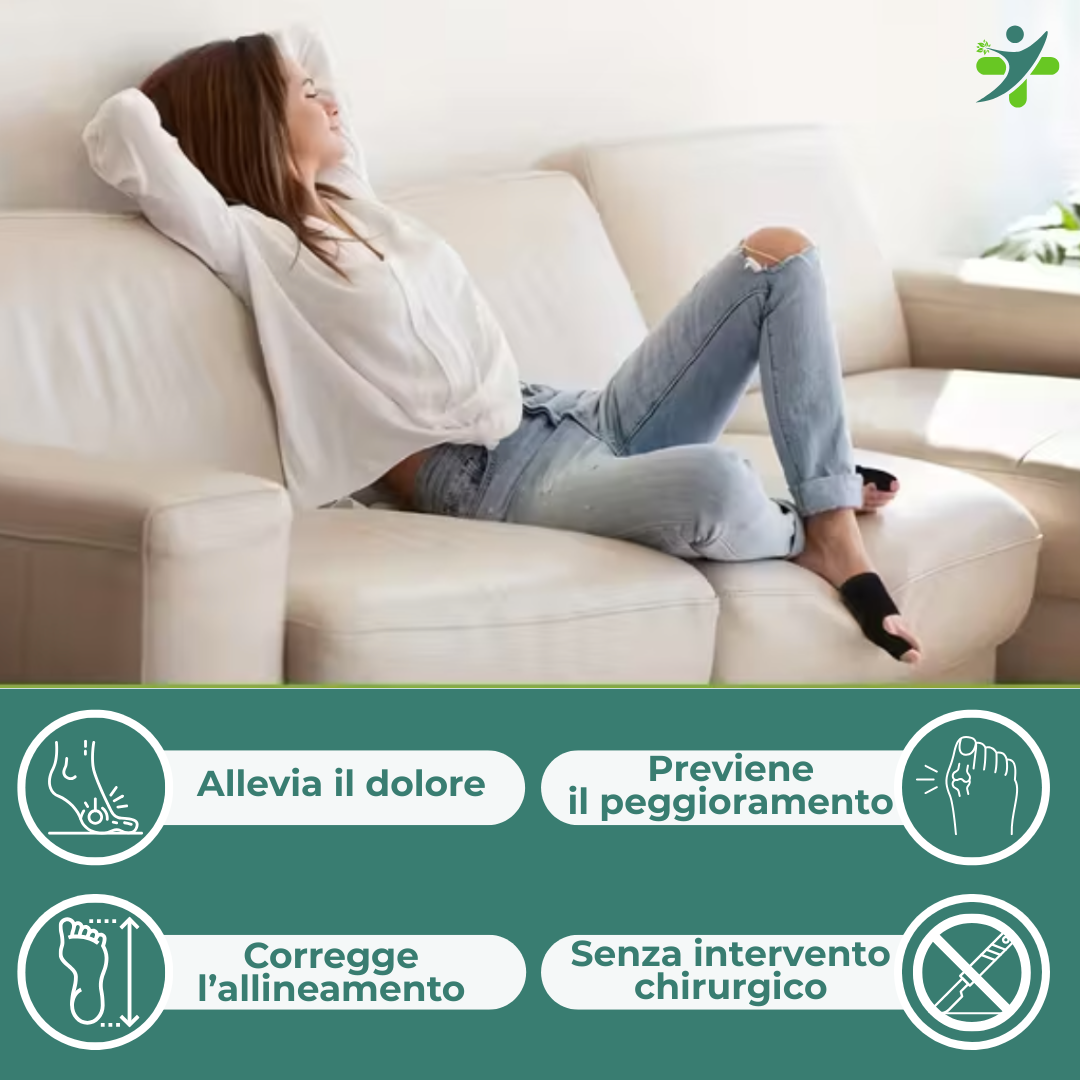 Soffri ogni giorno per il dolore da alluce valgo?